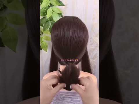 Beautiful & Easy Bun Hairstyle❤✨|| Quick Bun Hairstyle hacks❤||Cute Hairstyle For Girls❤|| Bun Hack✨