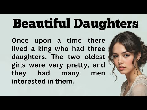 Three Daughters || English Story Practice ||  English Story Level-1 || Learn English With Jessica