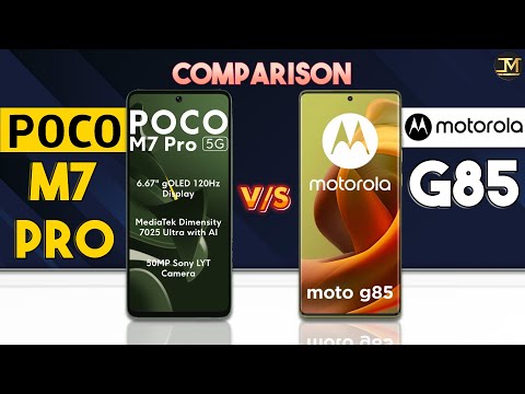 POCO M7 Pro vs Motorola G85 : Which Phone is Best❓😯