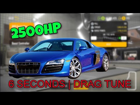 2.500HP Audi R8 Drag Tune in CPM2 | Car Parking Multiplayer 2