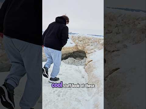 Hunting Icebergs on Lake Michigan