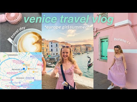 ITALY VLOG! 🇮🇹 36 hours in venice, gondola ride, burano (we're obsessed), + trying to stay positive