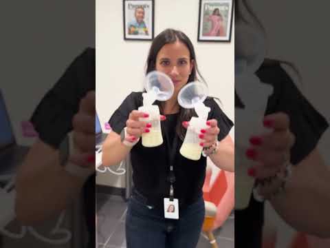 A New Mom Explains How To Pump Breast Milk at Work #shorts