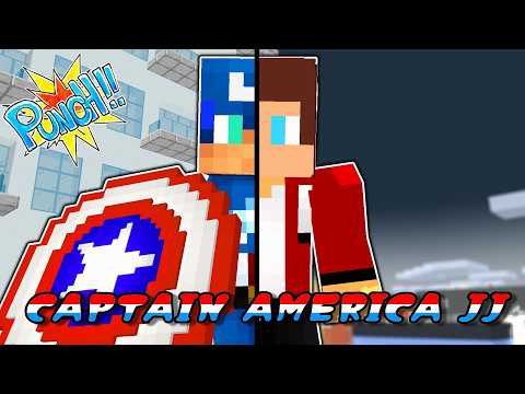 Maizen :JJ will be captain america. - Minecraft Parody Animation Mikey and JJ