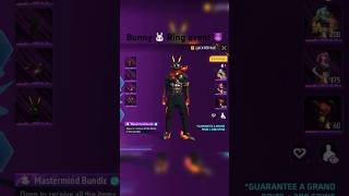 Bunny ring event free fire 🔥 || #Shorts,#youtubeshorts,#bunnyring,#bunnyringeventfreefire,