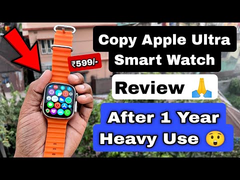 Copy Apple Ultra Smartwatch review after 1 Year 😲 | Shocking Truth!