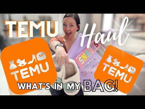 *New* TEMU HAUL | UNBOX WITH ME | WHATS IN MY BAG