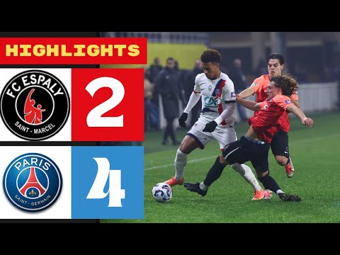 FC Espaly Saint-Marcel - Paris Saint-Germain | 2-4 | Highlights | Coupe de France  espaly psg