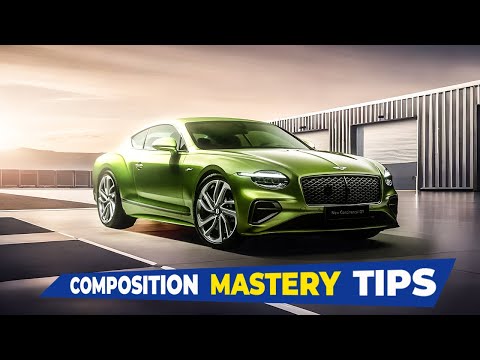 PRO TIPS for car composition mastery in adobe photoshop 2024 (full project)