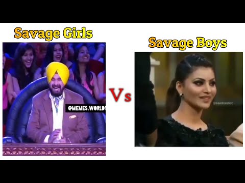 Savage Girls Vs Savage Boy !! Memes #viralmemes #mems