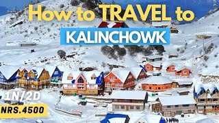 NEPAL Solo Travel Vlog🇳🇵-KATHMANDU to KALINCHOWK- Trip Details with Room/Food Prices