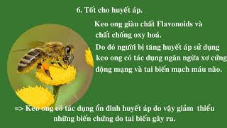 Tác dụng của keo ong (effect of propolis)