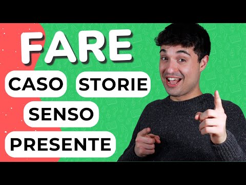 12 expressions with FARE in ITALIAN you need to learn (ita audio with subs)