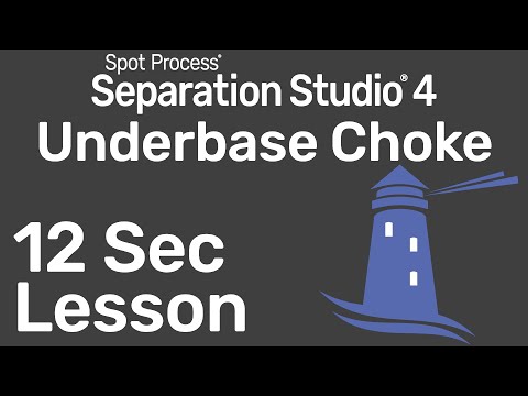 Separation Studio™ 4 - Underbase Choke - 12 Second Lesson