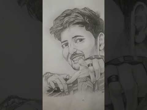 Trending song 💕Ho mere mahiye jinna sohna 💙sketch of darshan raval #darshanravaldz @DarshanRavalDZ