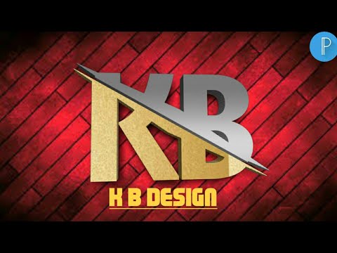 K B PROFESSIONAL LOGO DESIGN 🔥✅(PIXELLAB LOGO TUTORIAL)