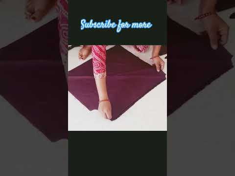 how to make girls dhoti salwar in easy way ll full video on my channel#stichingideas #dhotisalwar