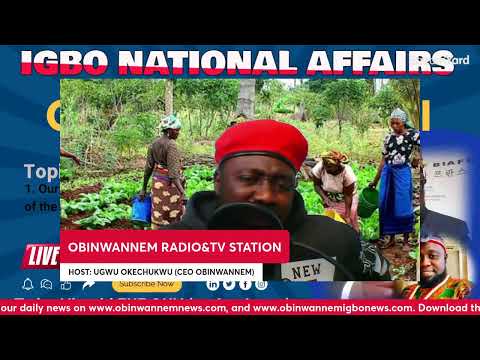 Why did the Igbo ancestors raise domestic animals? - Igbo National Family Revival live program