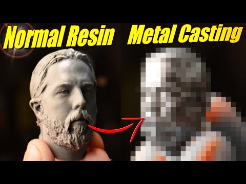 Using NORMAL 3D Printer Resin for Metal Casting?  Well....   |   feat. Elegoo Mars 4 Max