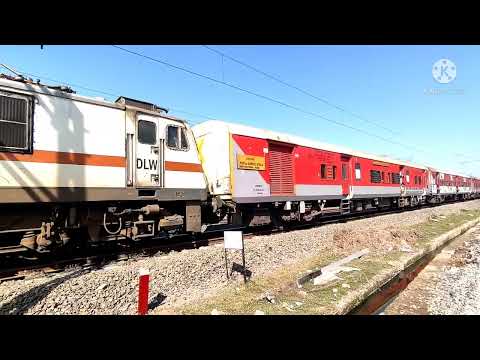 12 HOURS LATE RUNNING : 22222 PUSH - PULL CR RAJDHANI | CHENNAI DURONTO| OVERTAKING SITAPUR EXPRESS