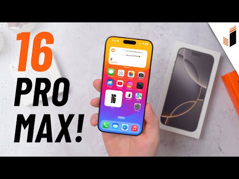 iPhone 16 Pro Max - Unboxing & First Impressions!