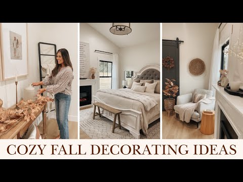 FALL DECORATING IDEAS FOR YOUR BEDROOM | simple + cozy fall decorating