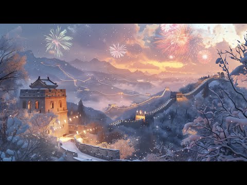 happy new year | winter classical music, white snow, soothing nervous system | Chopin, Bach, Mozart