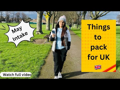 | Moving to UK 🇬🇧?| Don’t forget to pack these things while coming to UK| upcoming Intakes 2024 |