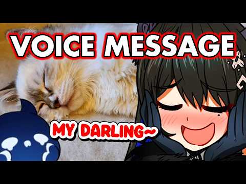 Nerissa Makes Chat Jealous with Her Cute Voice Message 【Hololive EN】