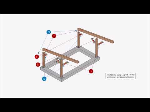 Build a Spacious 6m x 6m Wooden Car Garage with Our Woodworking Plan