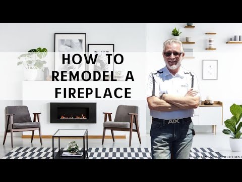 How to remodel a fireplace - Home Remodeling & Renovation Ideas