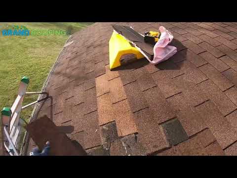 3 Tab Roof Repair With DeWalt Roofing Gun