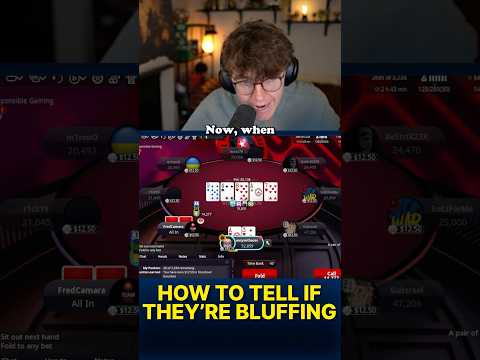 HOW TO SPOT A BLUFF IN ONLINE POKER 🤔🇧🇷 #pokerstars #poker #wcoop