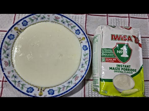 Maize Meal Porridge Recipe || Healthy Breakfast Porridge|| Instant MAIZE Meal Porridge