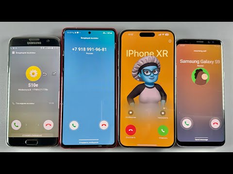 Incoming Call Samsung Galaxy S7 Edge + Samsung Galaxy Note 10 + IPhone 15 PRO MaX + Samsung S8