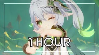 Nahida Theme Music 1 HOUR - Boundless Bliss (tnbee mix) | Genshin Impact