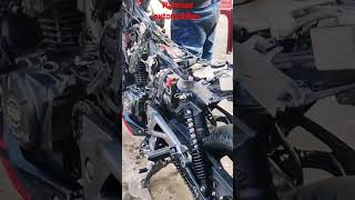 Pulsar 150 BS4 accident bike and repairing 🛠️🔧🏍️🛠️ #mrahman12 #bike