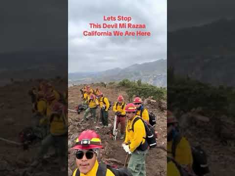 100 Mexican firefighters have joined the fight against the wildfires in LA—truly great to see.