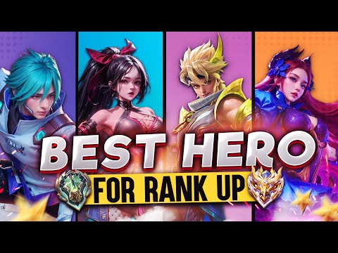 TOP BEST HEROES  TO SOLO RANK UP TO MYTHICAL IMMORTAL (SEASON 33) | MOBILE LEGENDS