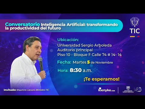 Conversatorio | Inteligencia Artificial: transformando la productividad del futuro