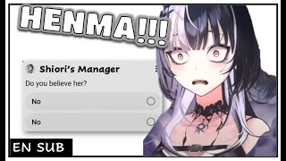 Shiori didn't expect her manager to rig her YouTube Polls like this【 Shiori Novella 】