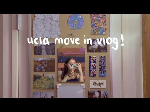 ucla move in vlog // pack, unbox, and shop w me!