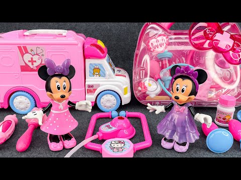 Mickey ASMR🥰Zufriedenstellende Auspacken des Gehen Sie mit Minnie Mouse zum Arzt,DisneyToyCollection