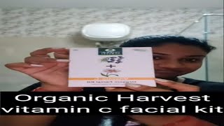 Organic harvest vitamin c facial kit | free kit on website