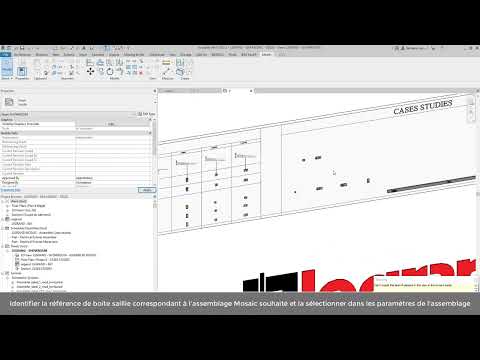 BIM tutorial : Créer un assemblage Legrand Mosaic en saillie avec Autodesk Revit