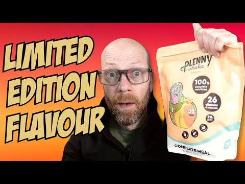 LIMITED EDITION 🍑 PEACH flavour Plenny Shake - Complete Nutrition Shake Review 🍑