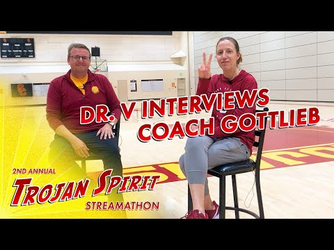 Dr. V Interviews Coach Gottlieb · 2nd Annual Trojan Spirit Streamathon