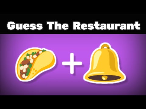 Guess The Fast Food Restaurant By Emoji?🍔🍗🍕Emoji Quiz