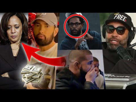 KH Campaign Clear Up “Eminem Got Paid” Rumor, Kendrick BACKLASH For ROTY Joe Budden React, Ice Cube