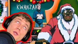 Finnish guy first time watching - The Boondocks ep 7 - Merry Christmas!